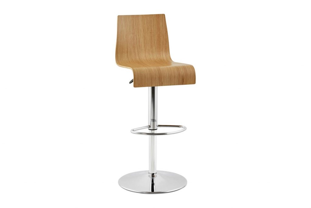 Moderní barová židle Cameron dřevěná