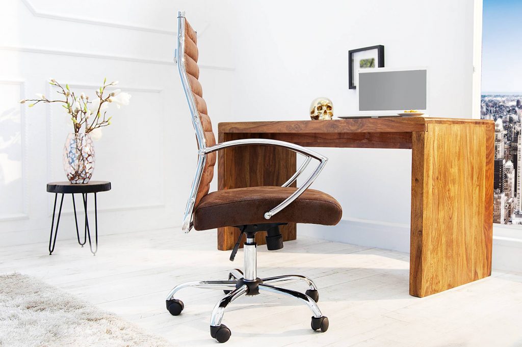 Kancelářská židle Boss Vintage hnědá