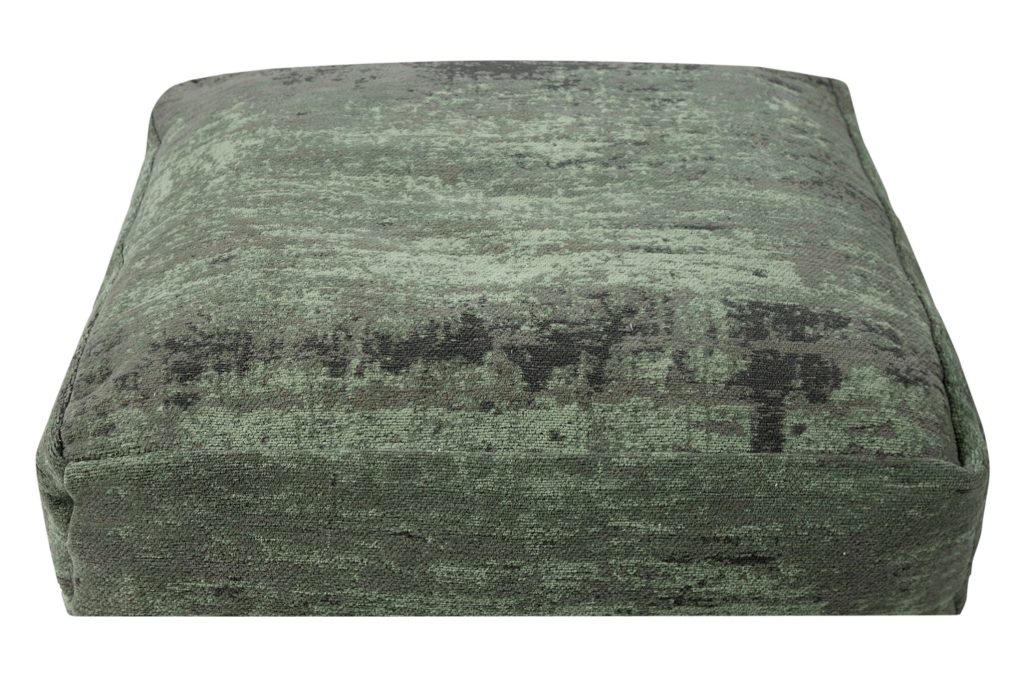 zelený podlahový polštář